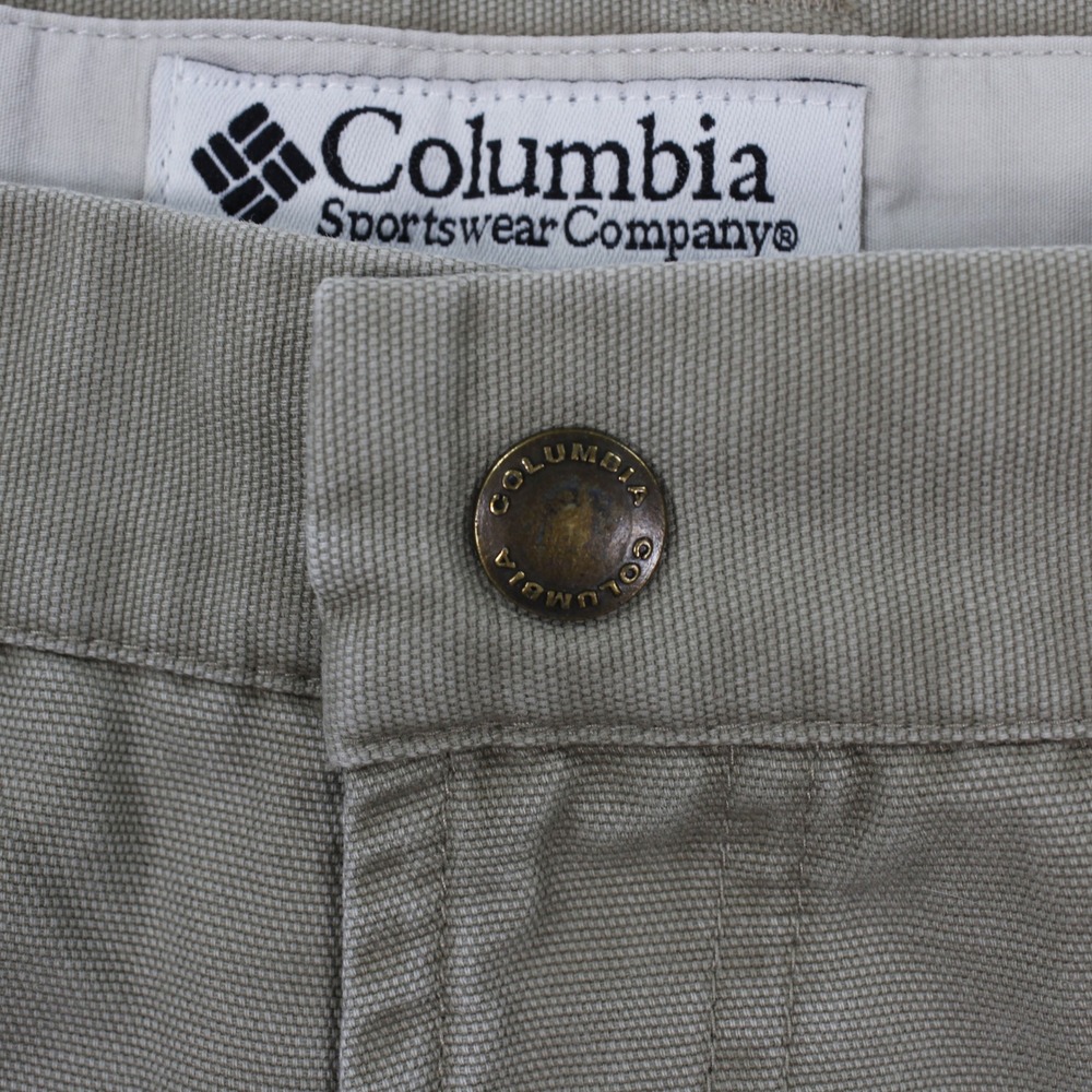 Columbia Roc Pant Men 40x32 Khaki Granite Cloth Utility Hiking Outdoor Casual - Picture 3 of 9